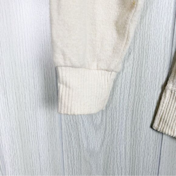 Saturday Sunday | Ivory Hacci Tunic V-Neck Sweater Size XSmall - Picture 8 of 11